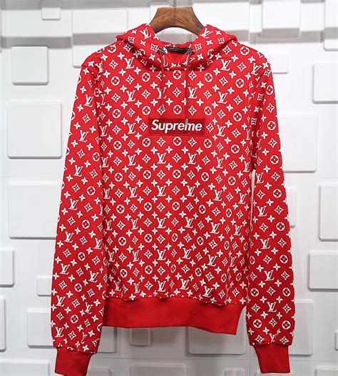 louis vuitton supreme hoddie|louis vuitton pullover supreme.